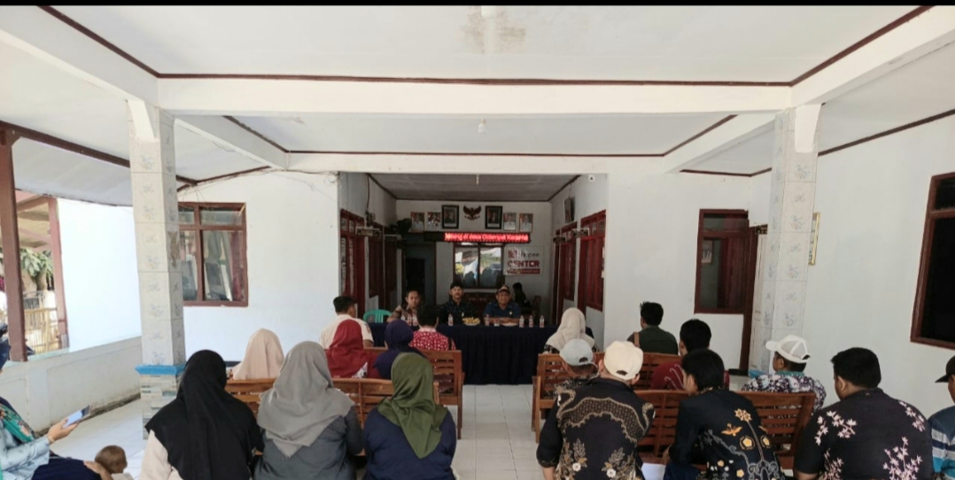 Pemerintah Kecamatan Arahan Lakukan Monev Tahap I Dana Desa di Cidempet dan Sukadadi