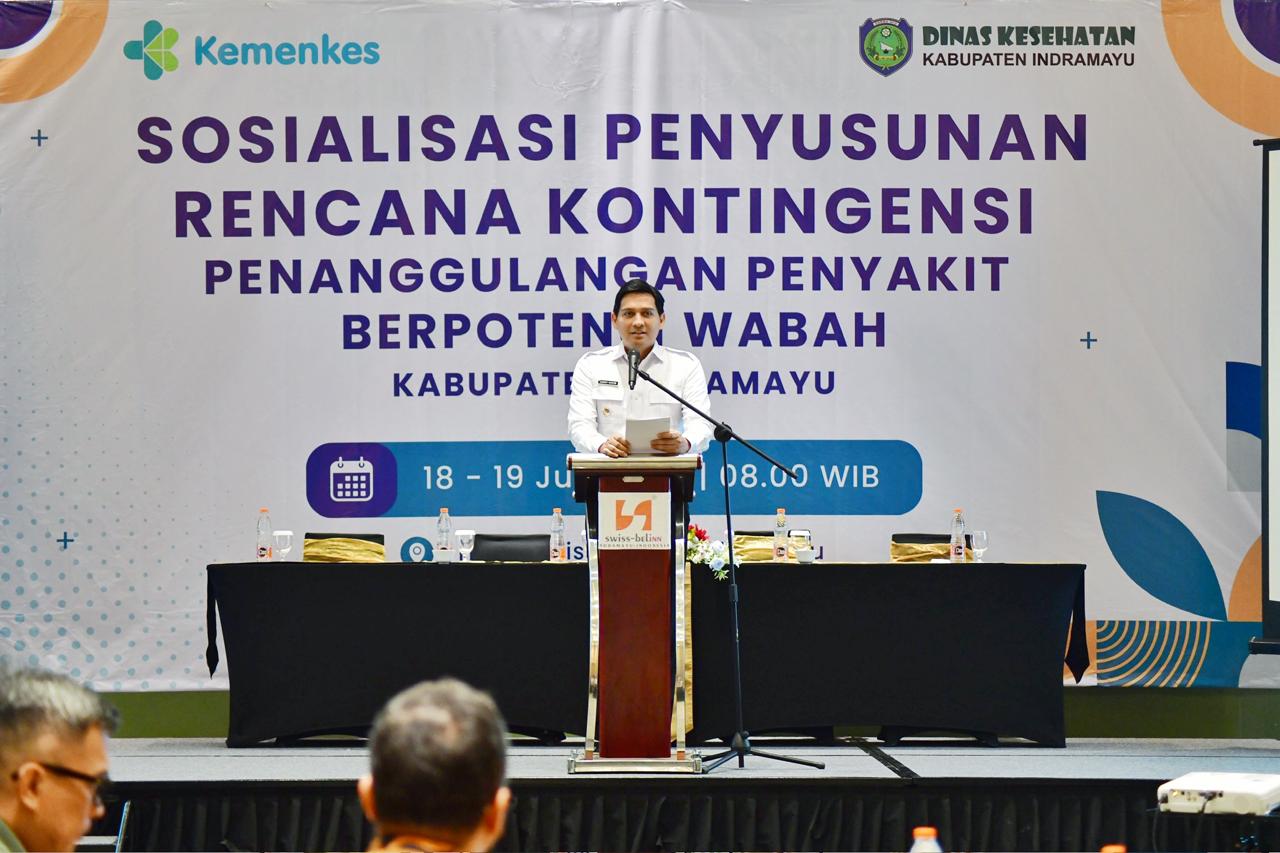 Bahaya Penyakit Menular, Bupati Lucky Hakim Himbau Begini