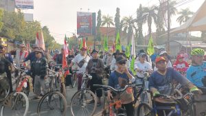 Komunitas Sepeda Indramayu Gelar Gowes Kemerdekaan ke-80, Kampanyekan Gaya Hidup Sehat