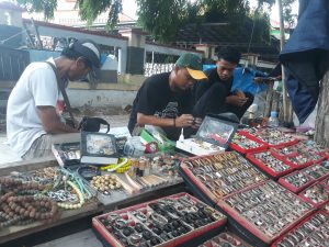 Batu Akik Pasar Baru Indramayu: Bacan Doko Red Baron Masih Suka dicari oleh Pembeli