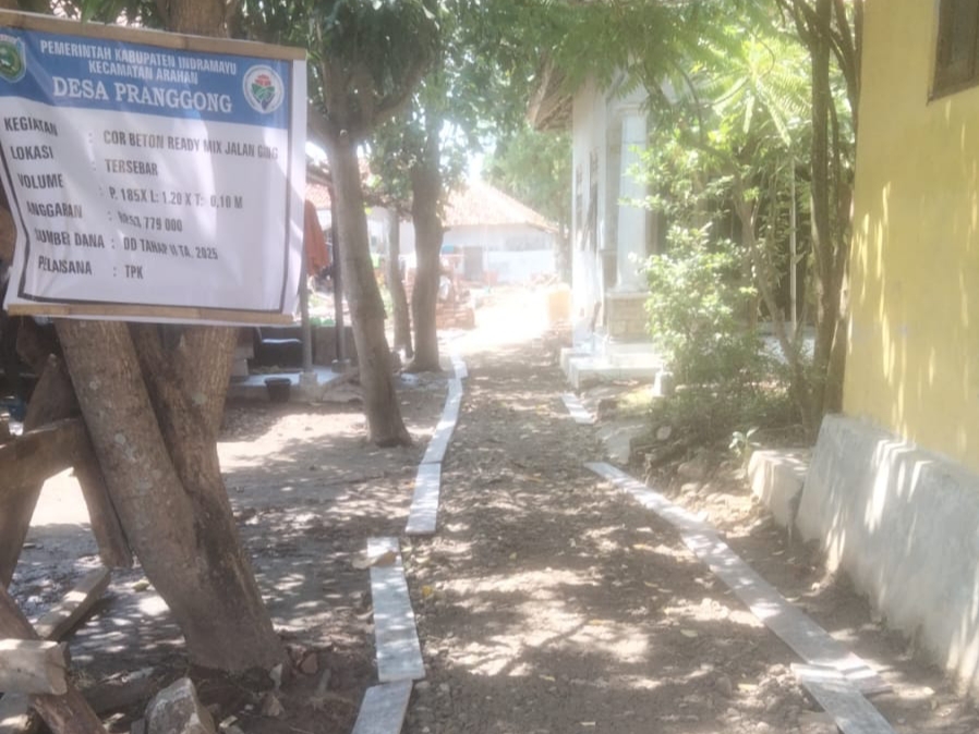 Pemerintah Desa Pranggong Arahan Realisasikan DD Tahap II, Disambut Hangat oleh Warga