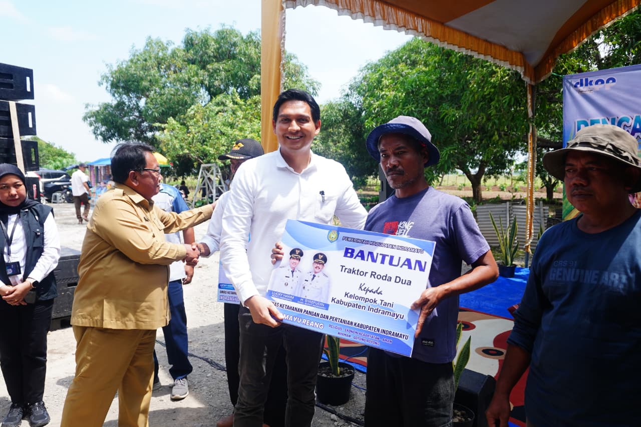 Bupati Lucky Hakim Targetkan Produksi Padi Kabupaten Indramayu Bisa Mencapai 1,7 Juta Ton