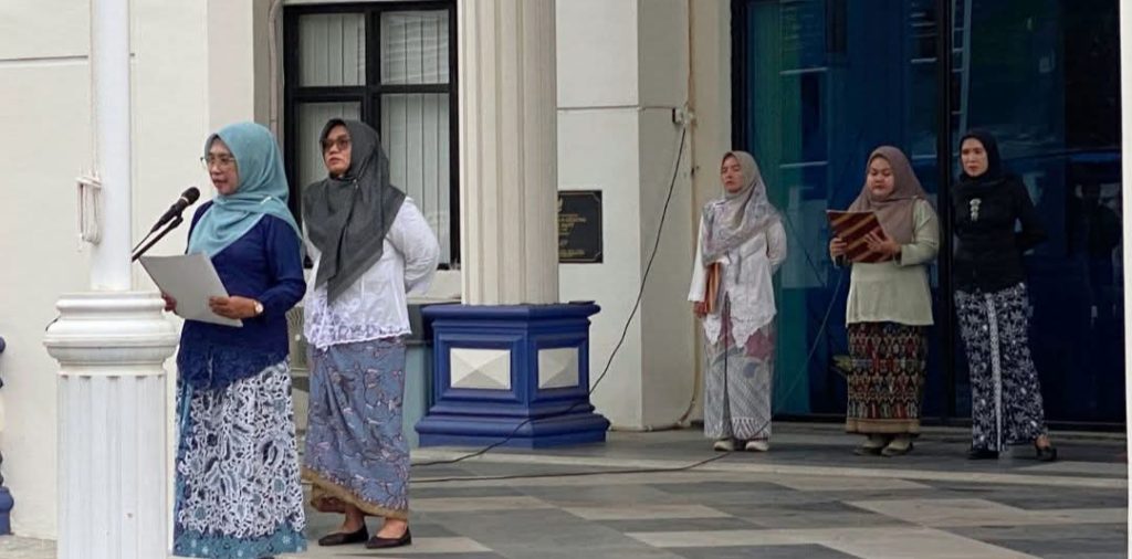 Dinas Ketahanan Pangan dan Pertanian (DKPP) Kabupaten Indramayu menggelar Upacara Peringatan Hari Ibu Tahun 2025.