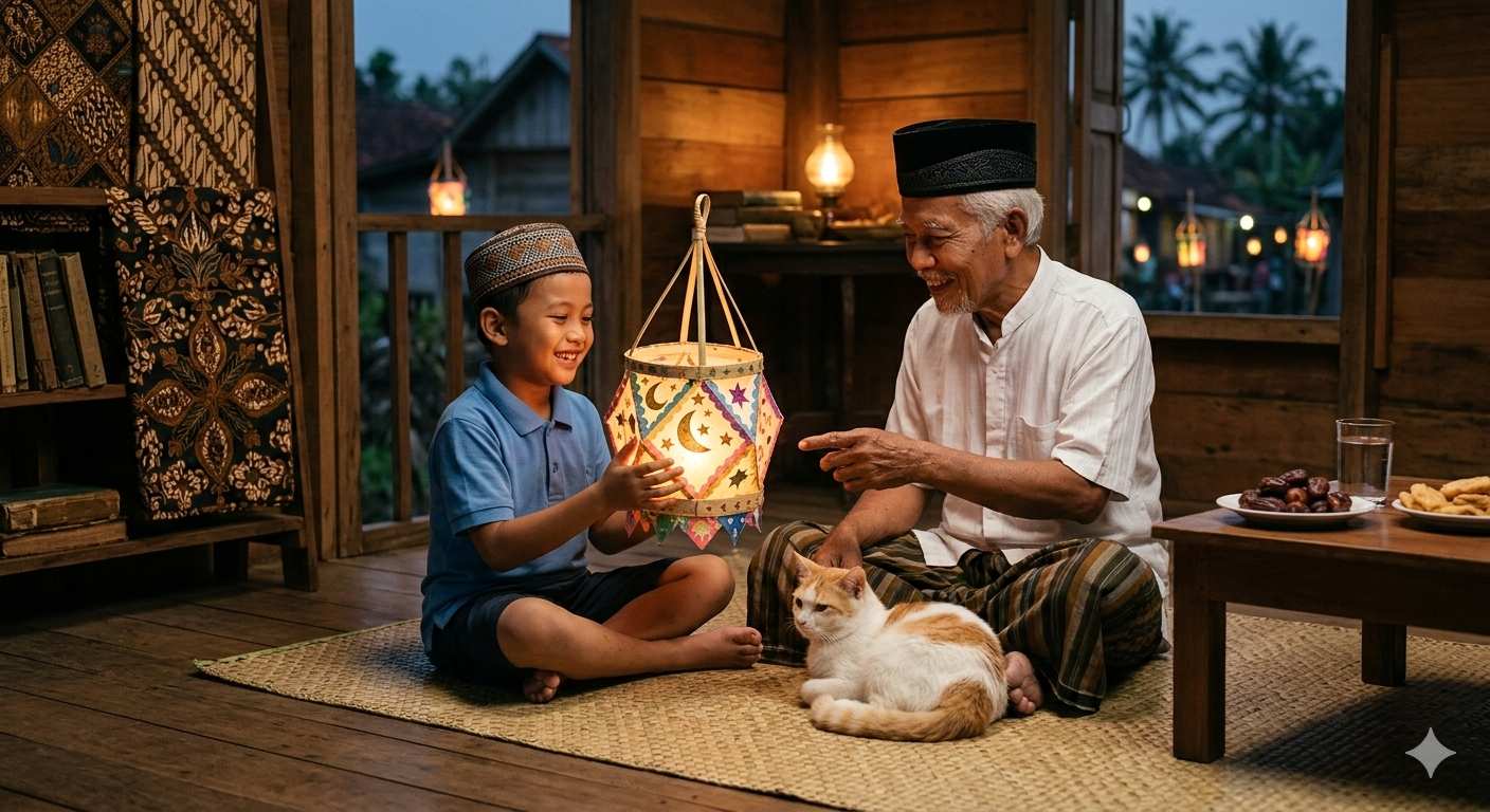Lentera Ajaib di Kampung Terang Bulan