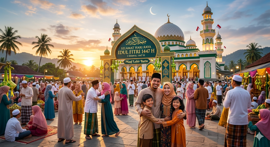 Berdasarkan data terbaru dari perhitungan falakiyah (astronomi), terdapat indikasi kuat bahwa 1 Syawal 1447 H akan jatuh pada
