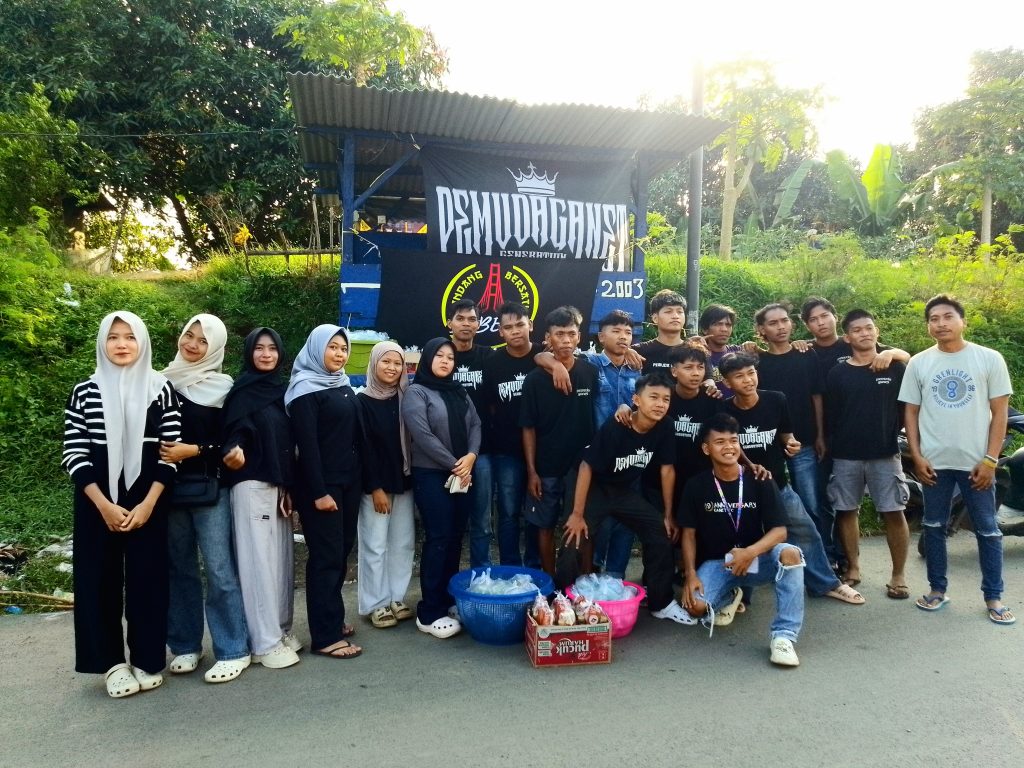 Koordinator Pemuda Gandok Etan, Doni, menyampaikan apresiasi mendalam atas semangat kebersamaan yang ditunjukkan rekan-rekan pemuda