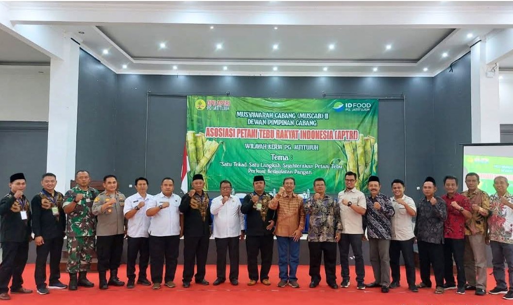 DKPP Indramayu Hadiri Muscab II APTRI, Bahas Nasib Tebu Milik Rakyat