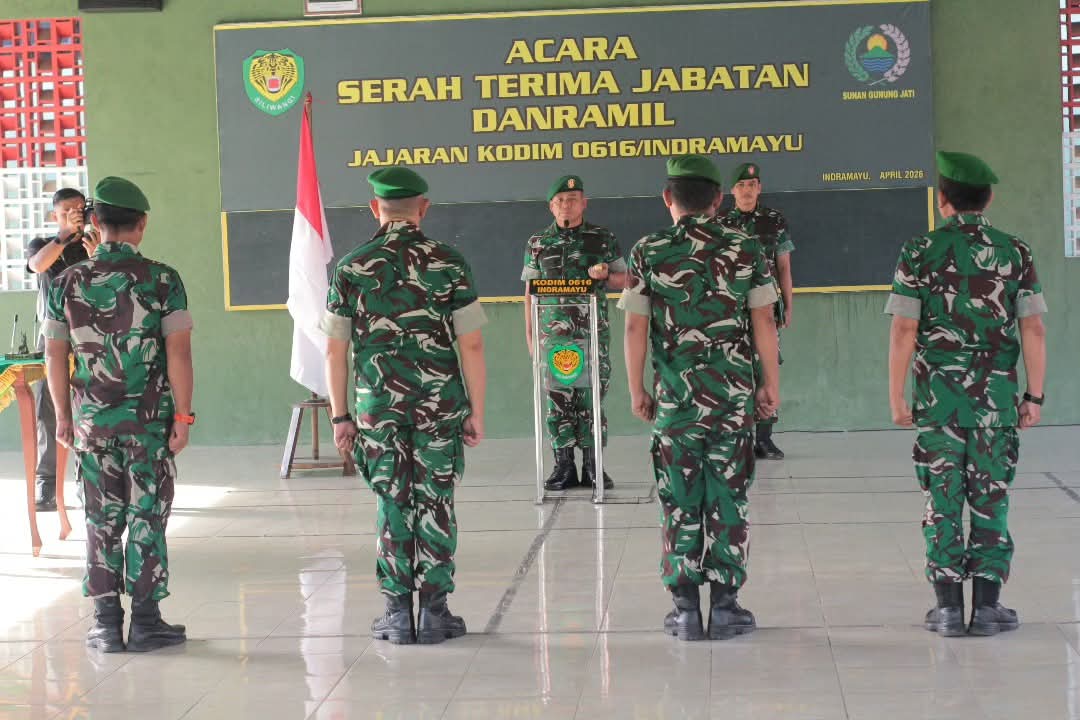 Kegiatan tersebut dipimpin langsung oleh Dandim 0616/Indramayu, Letkol Arm Tulus Widodo, S.E., M.Han. Turut hadir dalam acara tersebut...