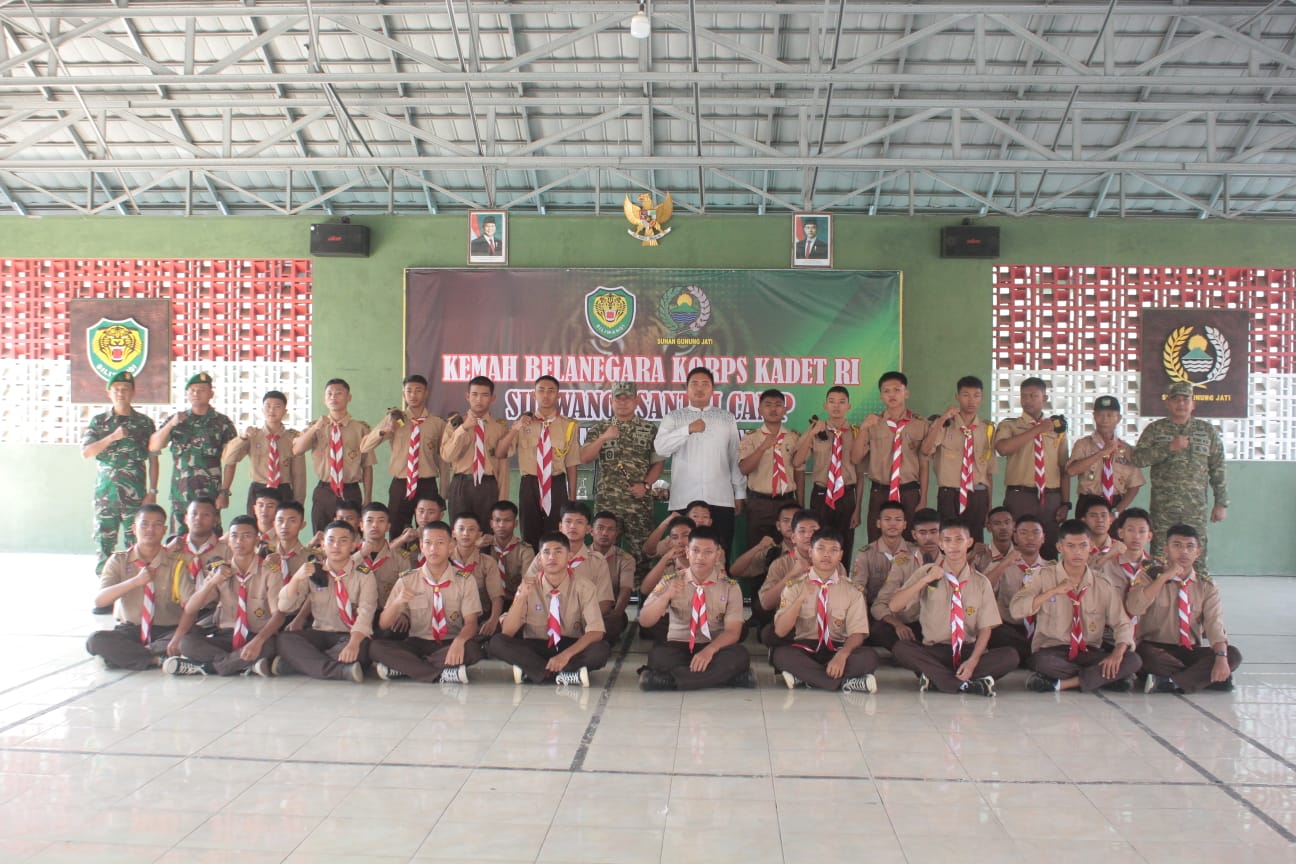 Songsong Indonesia Emas, Dandim 0616 Indramayu Lepas 40 Siswa KKRI ke Dodikjur Rindam III Siliwangi