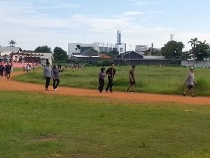 Wujudkan Gaya Hidup Sehat, Warga Indramayu Padati Sport Center Setiap Minggu Pagi