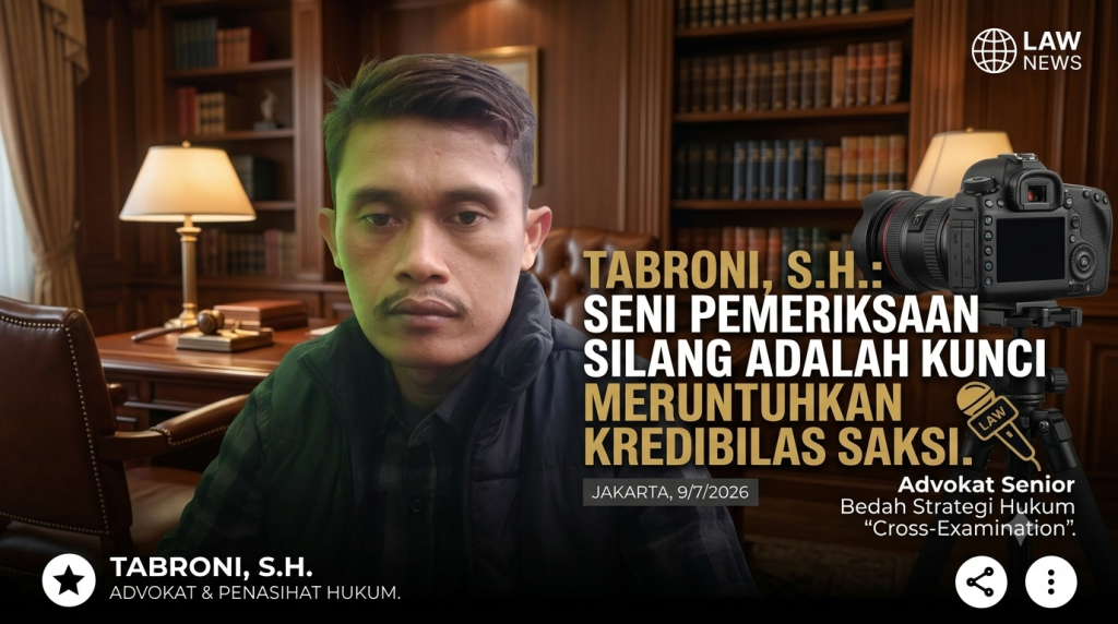 Salah satu momentum paling krusial sekaligus intens dalam proses tersebut adalah pemeriksaan silang atau cross-examination.