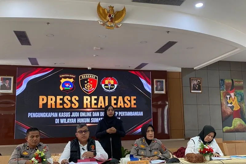 Polda Sumbar Bongkar Sindikat 6 Situs Judi Online di Padang, Berawal dari Patroli Siber