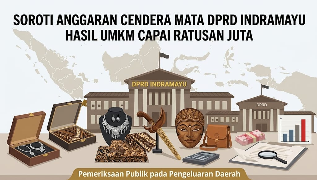 Soroti Anggaran Cendera Mata DPRD Indramayu dari Hasil UMKM yang Capai Ratusan Juta