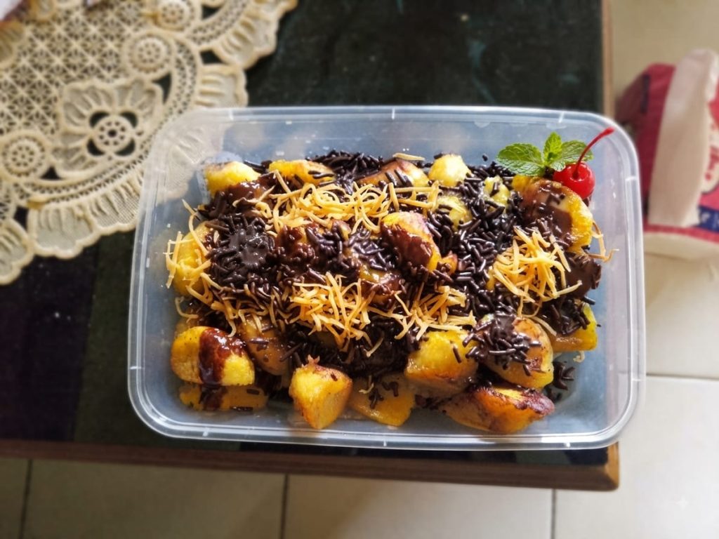 Pisang Keju Coklat Jadi Pilihan Bekal Berangkat Sekolah yang Praktis