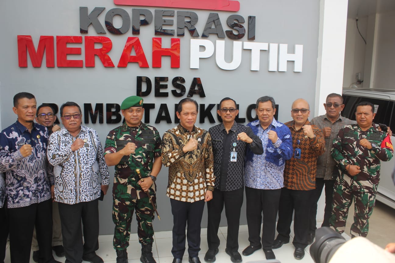 Kunjungan Wa menko di Rambatan Kulon, KDMP Sebagai Soko Guru Ekonomi Rakyat