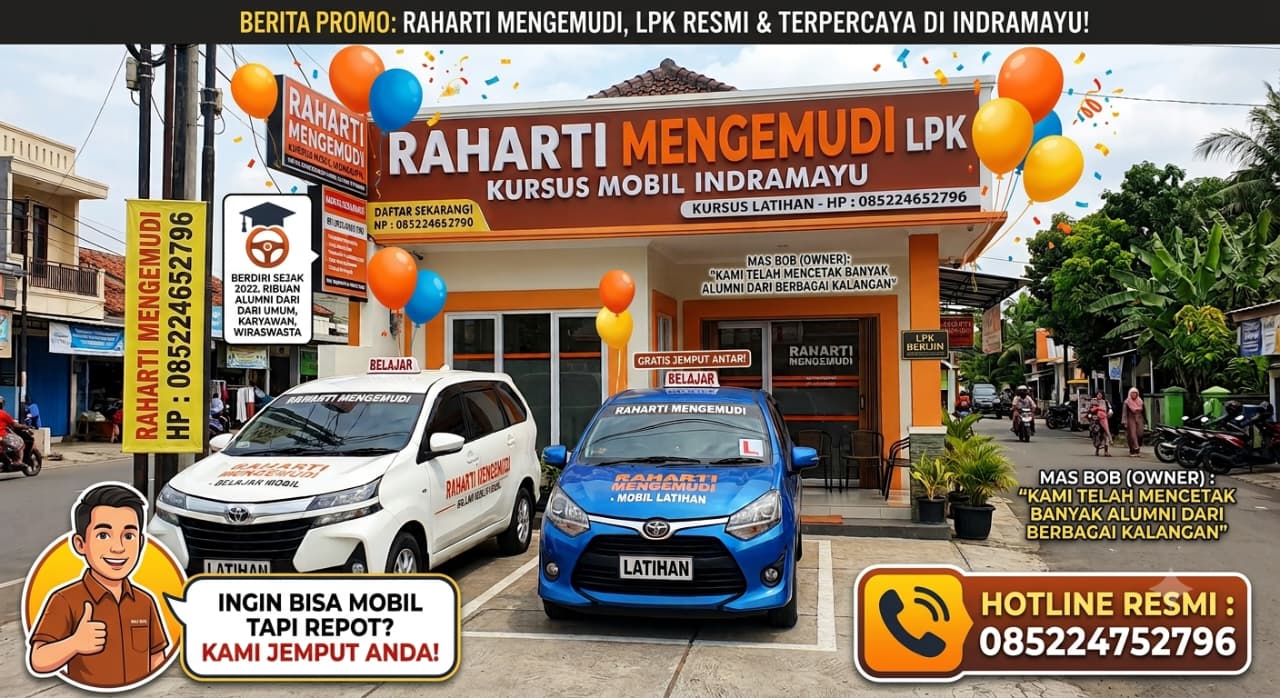 Belajar Nyupir, di Raharti Indramayu Melayani Antar-Jemput untuk yang Sibuk