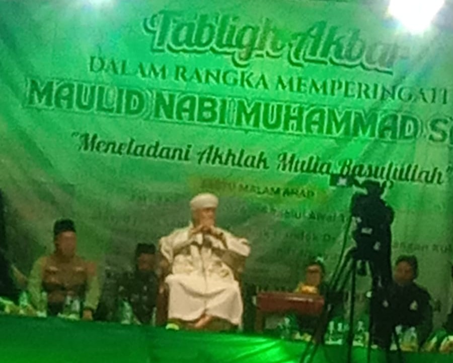 Warga Blok Gandok Desa Panyindangan Kulon Gelar Tabligh Akbar Bersama Gus Abas Buntet