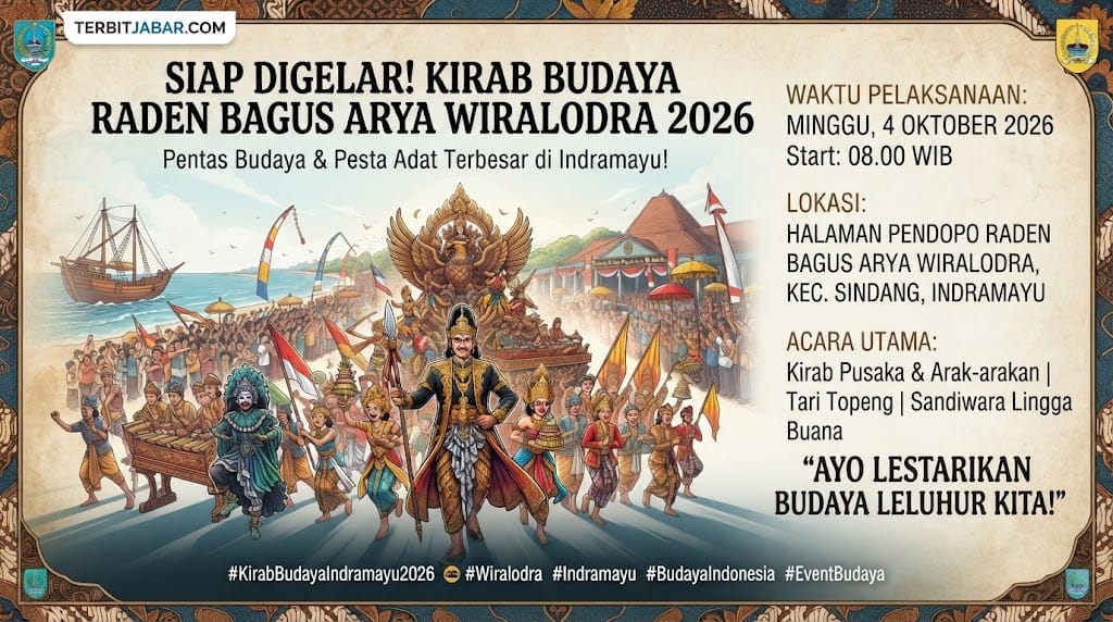 Catat! Ini Jadwal Resmi Kirab Budaya Raden Bagus Arya Wiralodra 2026