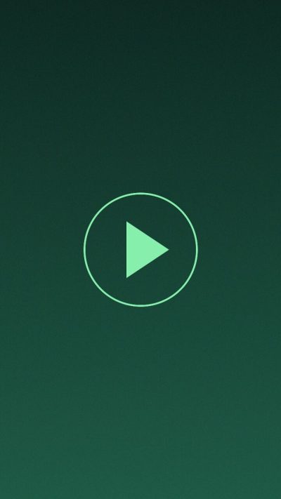 Ilustrasi tombol putar video vertikal