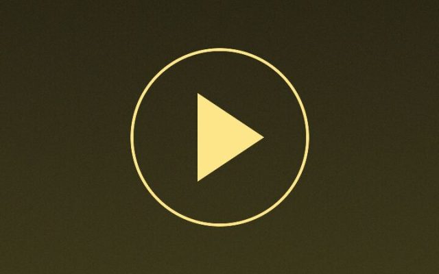 Ilustrasi tombol putar video vertikal