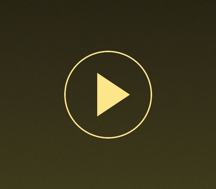 Ilustrasi tombol putar video vertikal