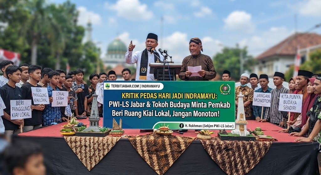 PWI-LS JABAR dan Tokoh Budaya Indramayu Minta Pemkab Beri Ruang Kiai Pribumi
