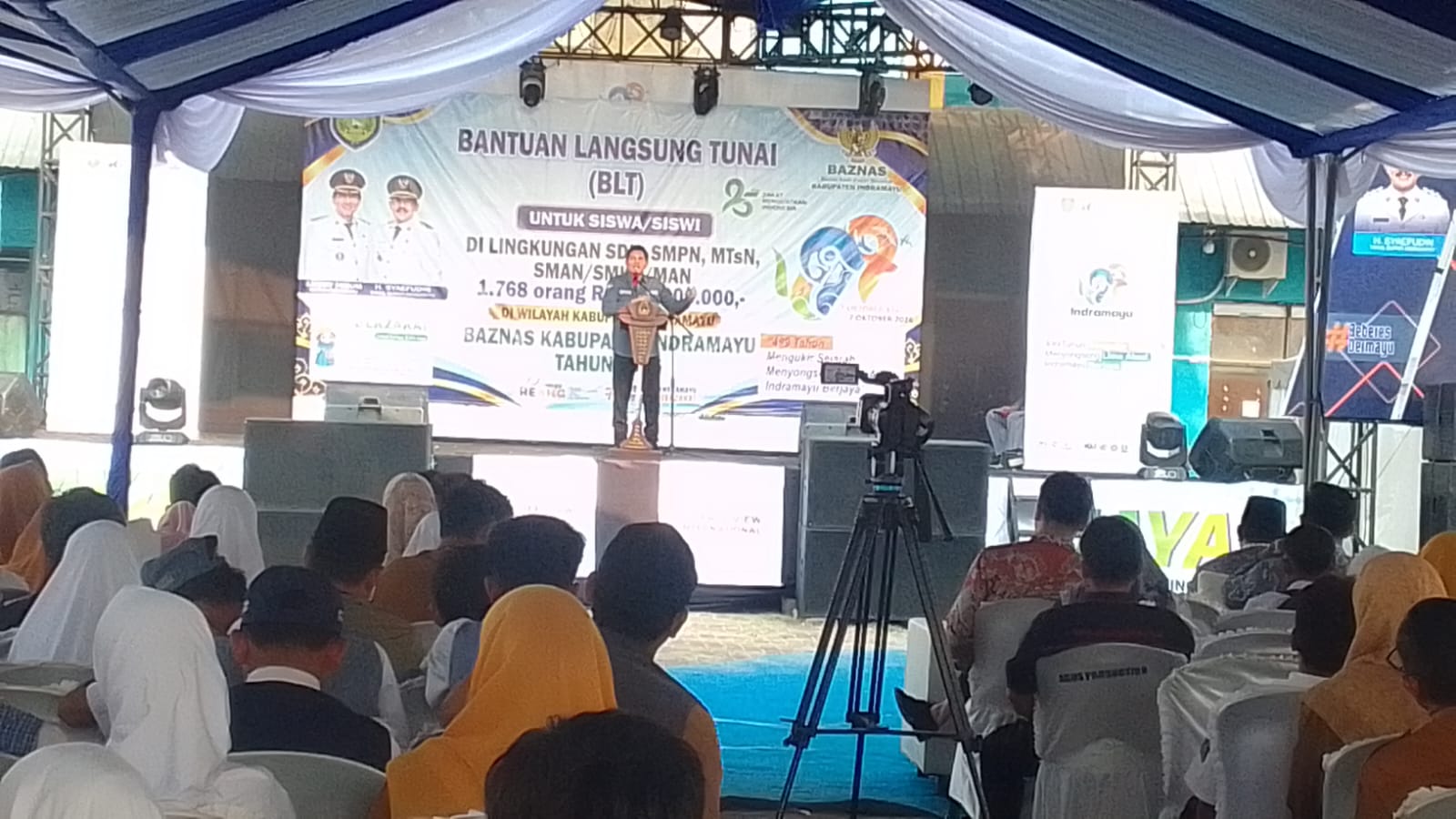 Kabar Baik! BAZNAS Indramayu Salurkan BLT Pendidikan untuk 1.768 Siswa SD hingga SMA,